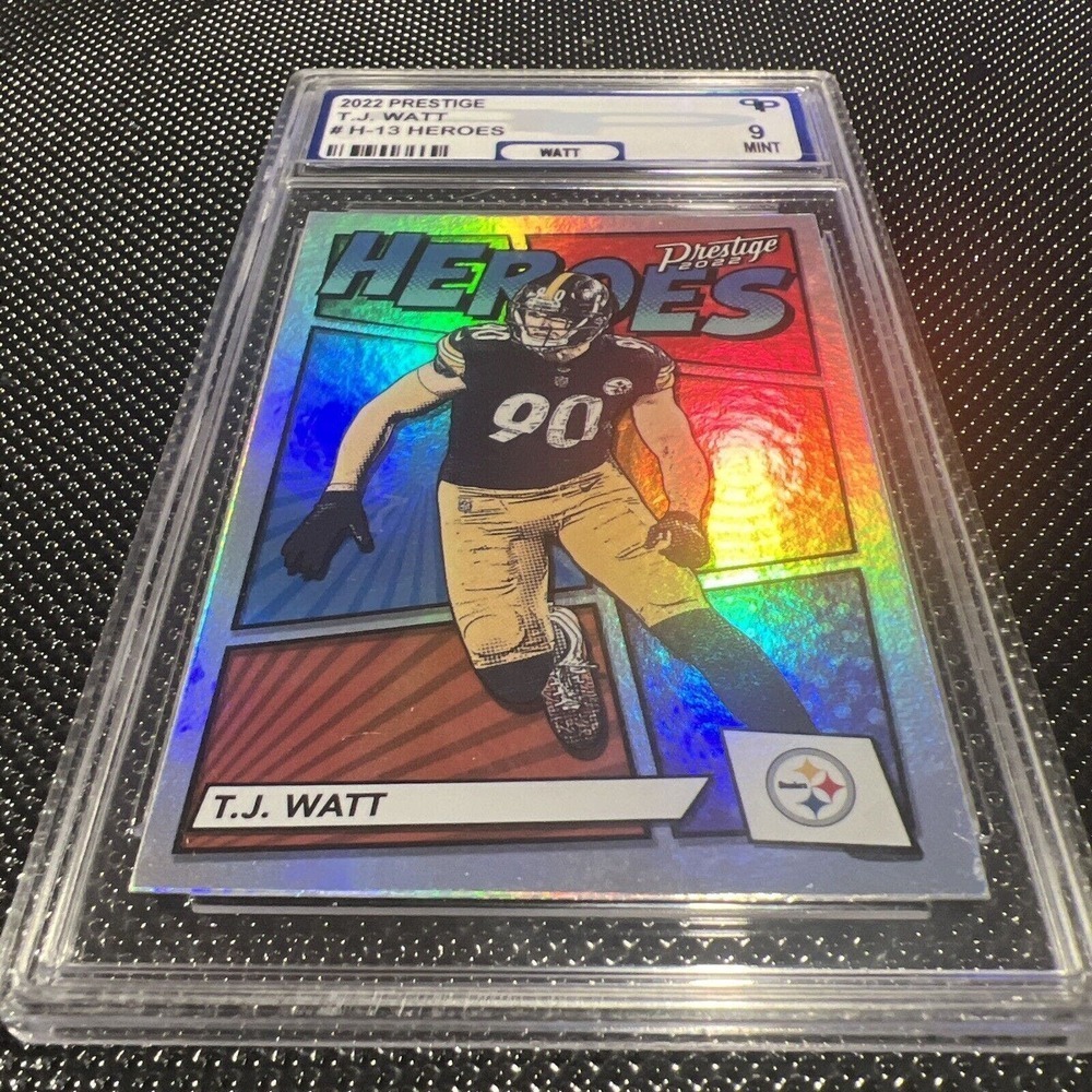 T J WATT HEROES PPG 9 2022 PRESTIGE Silver 🔥🔥🔥🔥🔥🔥🔥🔥